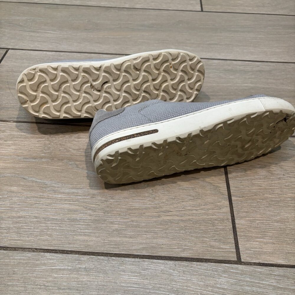 Birkenstock Bend Low Canvas/Suede Whale Gray - Picture 7 of 8